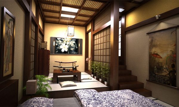Японский стиль в дизайне интерьера