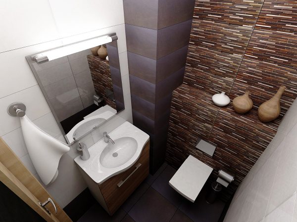 Туалетная комната – дизайн интерьера
